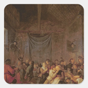 Pegatina Cuadrada 12ª noche