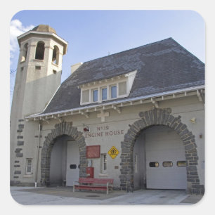 Pegatina Cuadrada 19 Motor House en Washington, D.C.