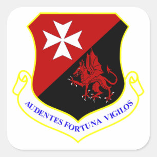 Pegatina Cuadrada 1 ERS Decal, grande