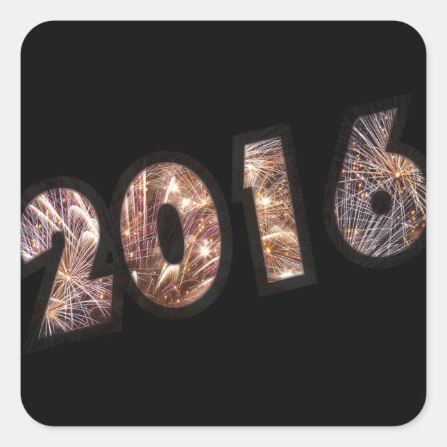 PEGATINA CUADRADA 2016 (Anverso)