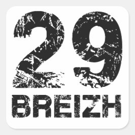 Pegatina Cuadrada 29 Breizh