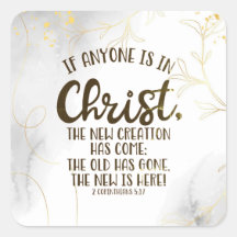 2 Corintios 5:17 Si alguien está en Cristo