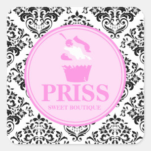 Pegatina Cuadrada 311 Miss Priss Grunge Cake