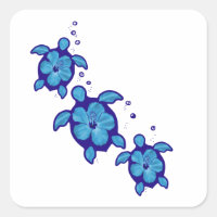 3 tortugas Blue Honu