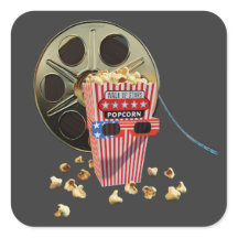 3D Movie Real and Buttered Palomita