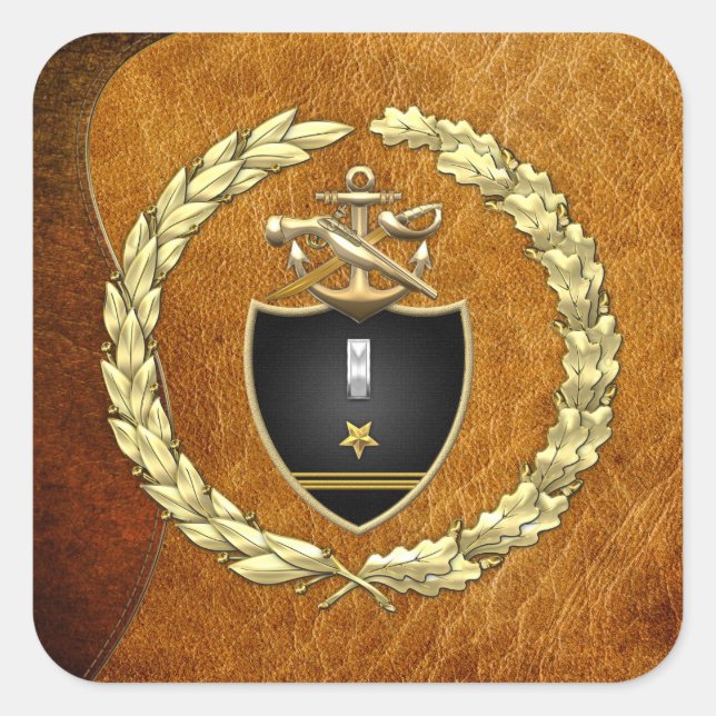 Pegatina Cuadrada [500] SWCC: Edición especial de LTJG (Anverso)