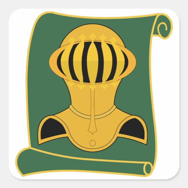 Pegatina Cuadrada 525º Batallón de la Policía Militar GUERRA VIGILAN (Anverso)