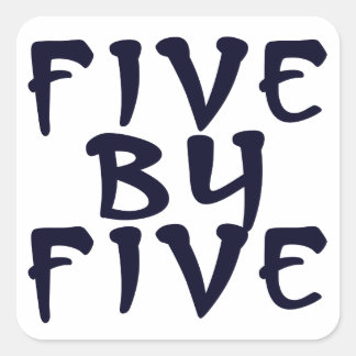 Pegatina Cuadrada 5 x 5