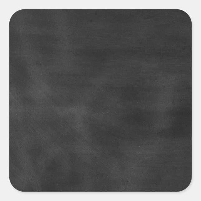 PEGATINA CUADRADA 6089 TABLA DE CHALK NEGRO TEXTURE GRUNGE T (Anverso)