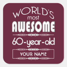 60.º Nacimiento El Mejor Rojo Oscuro