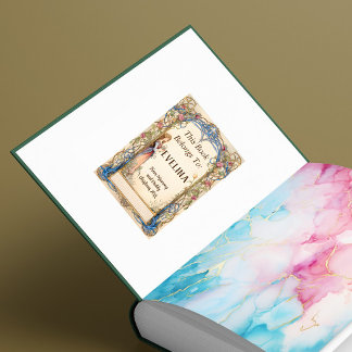 Pegatina Cuadrada 6 Libras - Princesa de cuento de hadas