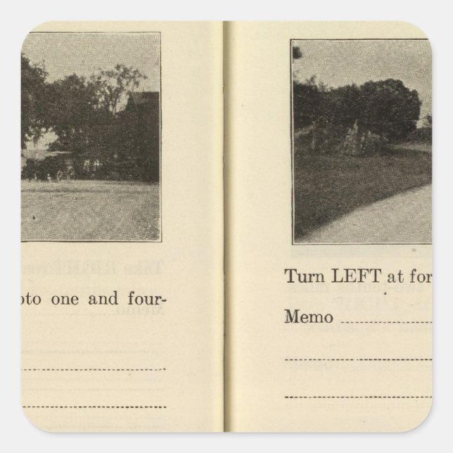 Pegatina Cuadrada 74649 Guardería (Anverso)