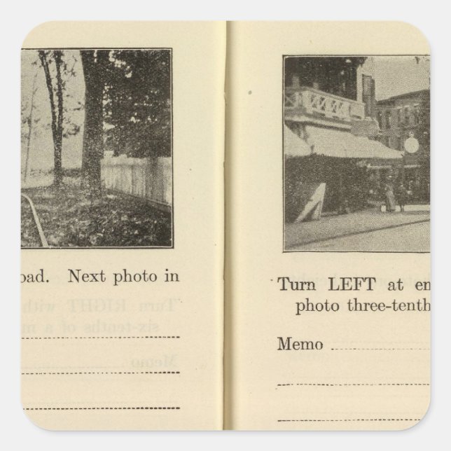 Pegatina Cuadrada 77477 Buchanan Peekskill (Anverso)