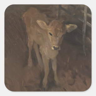 Pegatina Cuadrada A Jersey Calf
