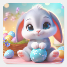 Pegatina Cuadrada Aaron