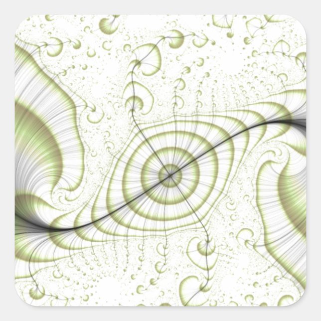 Pegatina Cuadrada Accesorios para regalos de diseño ornamentados min (Anverso)