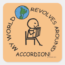 Acordeón - El mundo se revela alrededor de un Pega