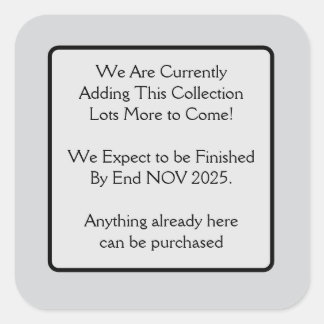 Pegatina Cuadrada Adding Square Sticker