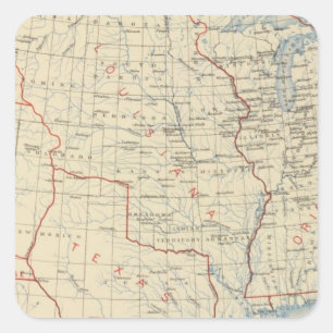 Pegatina Cuadrada Adhesiones 1 del territorio 2