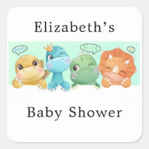 Adorable Pequeño Dinosaurio Baby Shower