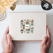 Adorables niños con temas piratas