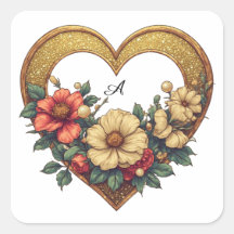 💝 Adorno Floral de Corazón para Recuerdos Románti