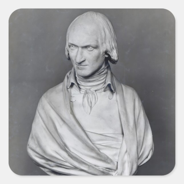 Pegatina Cuadrada Adrien Duquesnoy (Anverso)