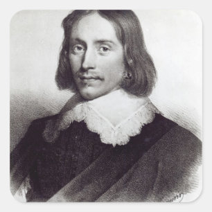 Pegatina Cuadrada Aelbert Cuyp