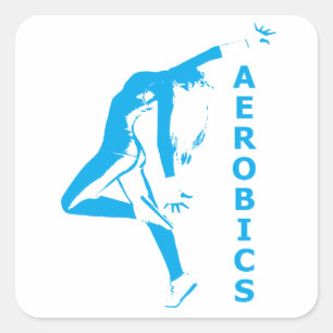 Pegatina Cuadrada Aerobios