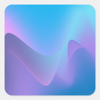 Pegatina Cuadrada Agradable Ligero Agradable Amador