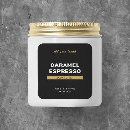 Pegatina Cuadrada Agregar marca con colores completamente Personaliz