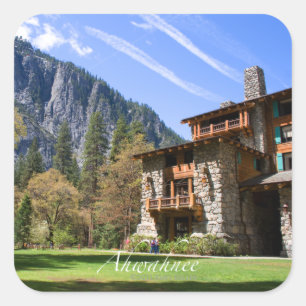 Pegatina Cuadrada Ahwahnee