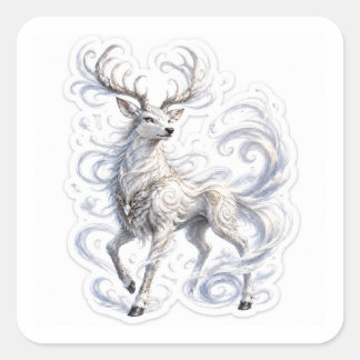 Pegatina Cuadrada Air Deer Fantasy Stickers