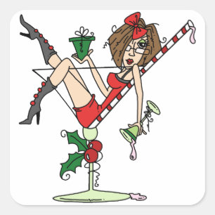 Pegatina Cuadrada Alegrías de JJ