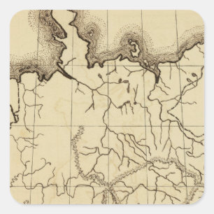 Pegatina Cuadrada Alemania 3