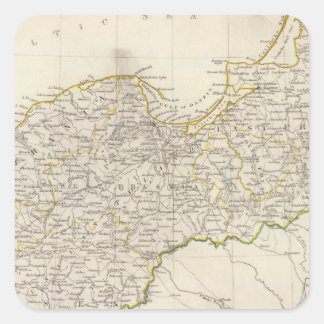Pegatina Cuadrada Alemania II