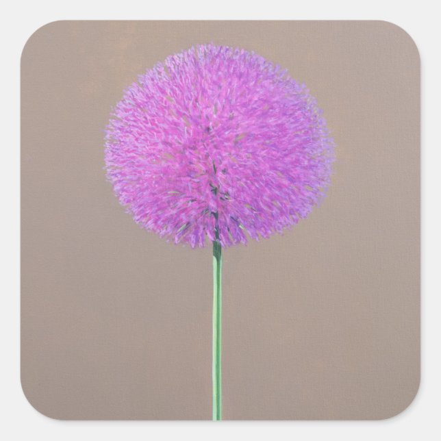 Pegatina Cuadrada Alium (Anverso)