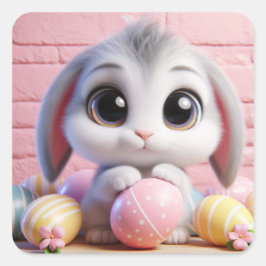 Pegatina Cuadrada Allen