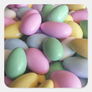 Pegatina Cuadrada Almonios Candeados