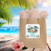 Aloha Luau Tropical Island Beach Sweet 16 Fiesta