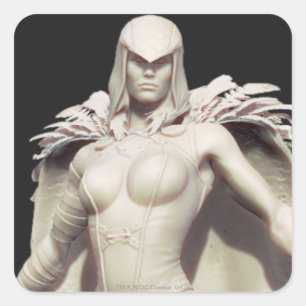 Pegatina Cuadrada Alternativa de Raven