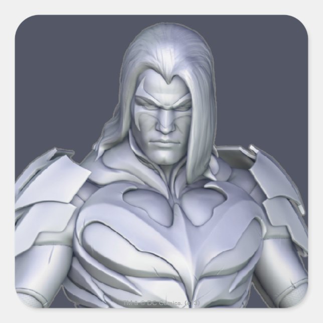 Pegatina Cuadrada Alternativa nocturna (Anverso)