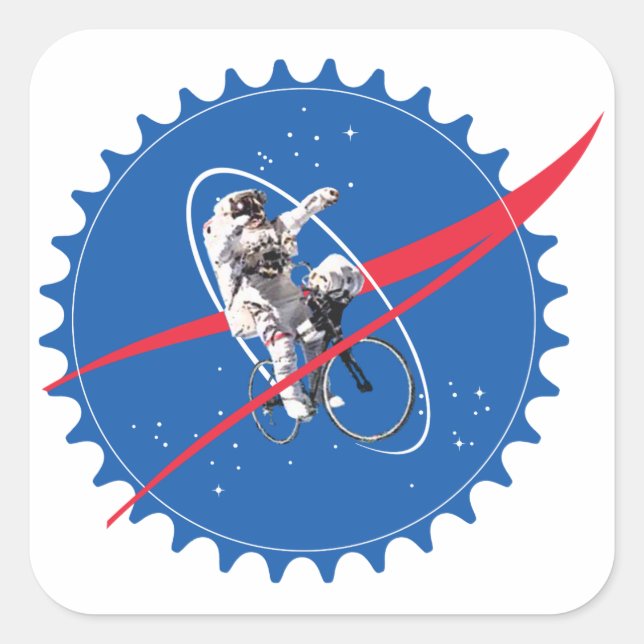 Pegatina Cuadrada Altura del viaje (Anverso)