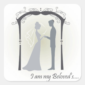 Pegatina Cuadrada Amado