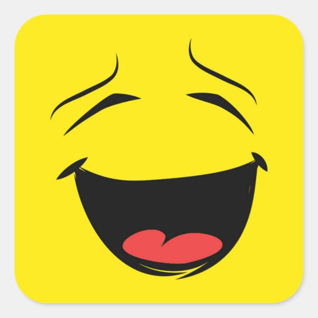 PEGATINA CUADRADA AMARILLO (Anverso)