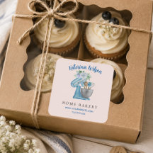 Amasadora de Flores Azules Home Bakery