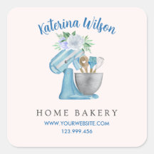 Amasadora de Flores Azules Home Bakery
