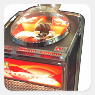 Pegatina Cuadrada AMI Continental 2 Jukebox