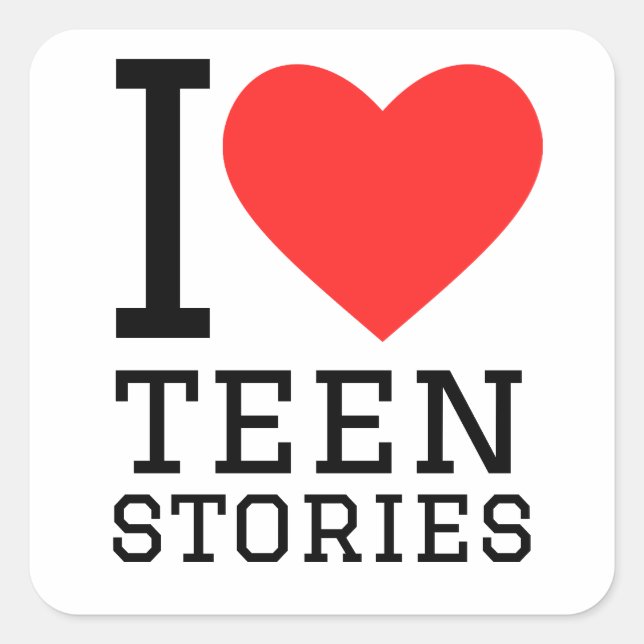 Pegatina Cuadrada Amo (Anverso)