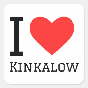 Pegatina Cuadrada Amo kinkalow